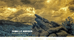 Desktop Screenshot of famille-arbour.com